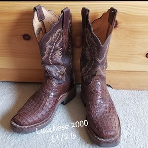 Lucchese 2000 Women's Alligator Boots